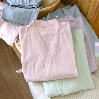 1:001 Sakura Gauze Wa Pajama Set