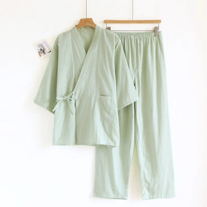 1:001 Sakura Gauze Wa Pajama Set