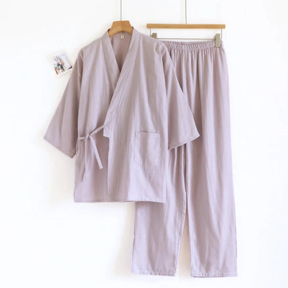 1:001 Sakura Gauze Wa Pajama Set