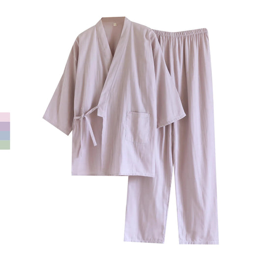 1:001 Sakura Gauze Wa Pajama Set