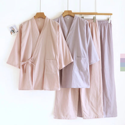 1:001 Sakura Gauze Wa Pajama Set